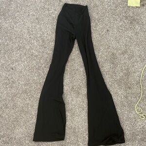 Black Flared Leggings